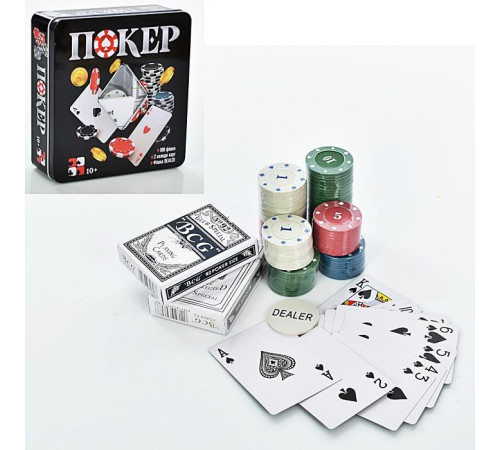 Настольная игра "Покер" (3896A)